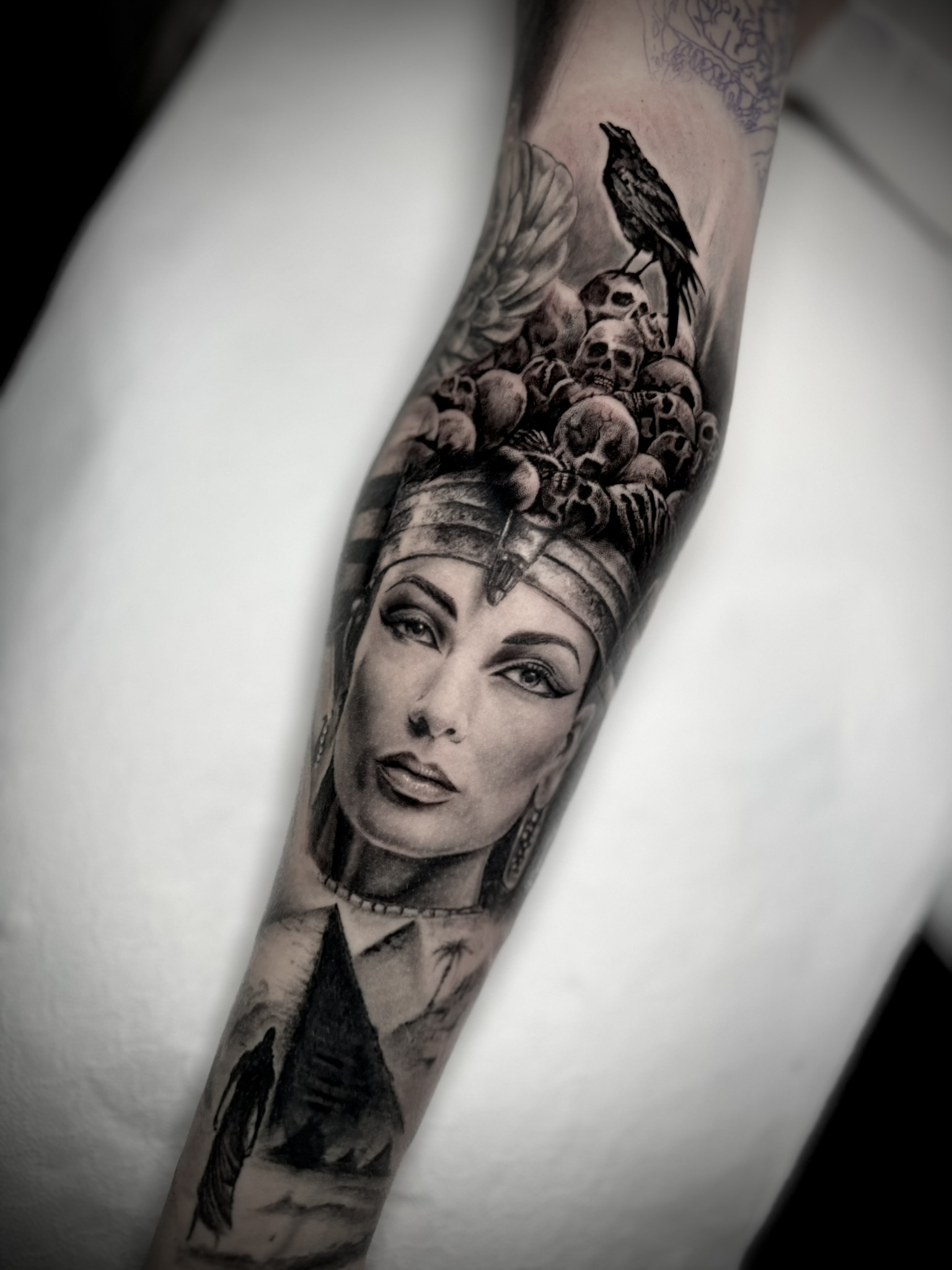 Black & gray realism — lavoro 2, Carlitos Junior Ink Roma